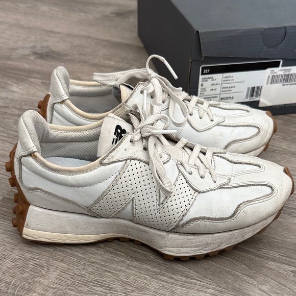 New Balance Women's White Sneakers - Picture 4 of 9